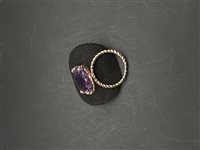 Ring Laurent Gandini Woman in Rose Gold 101-LUSTRE-RETTANGOLARE VERTICALE - 101-LUSTRE-RETTANGOLARE VERTICALE